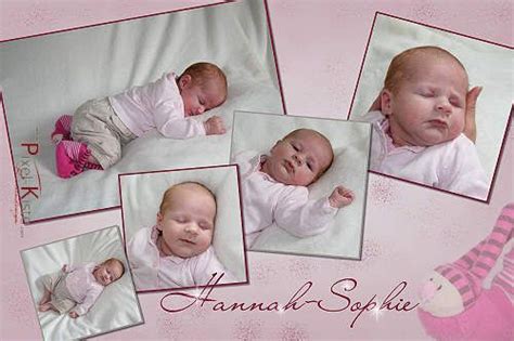 Collage aus Babyfotos verschiedener Gäste