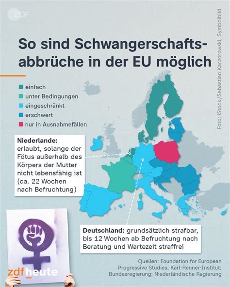 Schema zur gesetzlichen Regelung des Schwangerschaftsabbruchs in Deutschland (Fristenregelung, Indikationen)