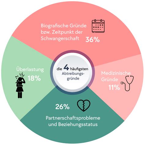 Infografik zu den häufigsten Gründen für einen Schwangerschaftsabbruch (soziale, wirtschaftliche, medizinische Faktoren)