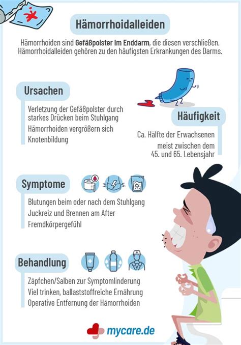 Infografik: Tipps zur Vorbeugung von Hämorrhoiden