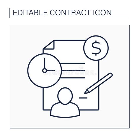 Symbol für einen Arbeitsvertrag