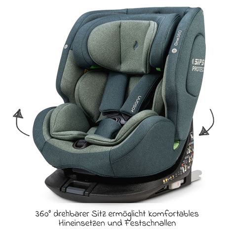 Drehbarer Kindersitz mit ISOFIX-Basisstation