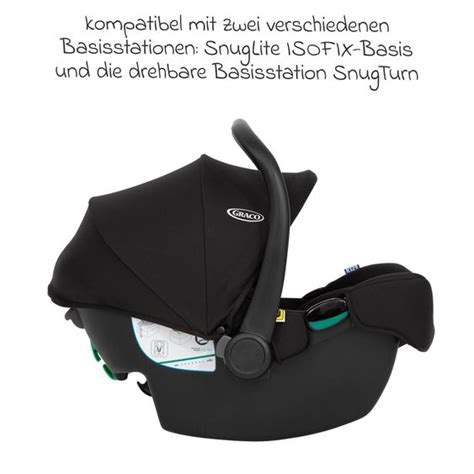 Schema des Safety Surround Seitenaufprallschutzes in der Graco SnugLite i-Size Babyschale