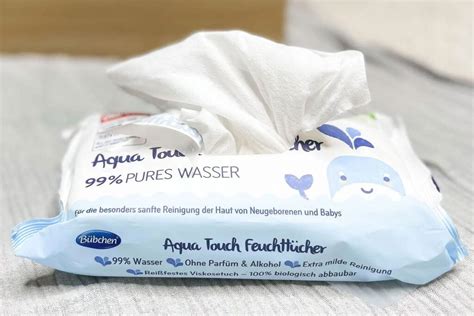 Verpackung der WaterWipes Feuchttücher