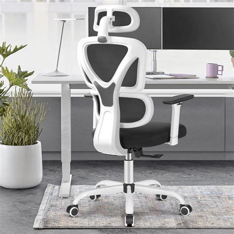 Ergonomischer Bürostuhl und Schreibtisch