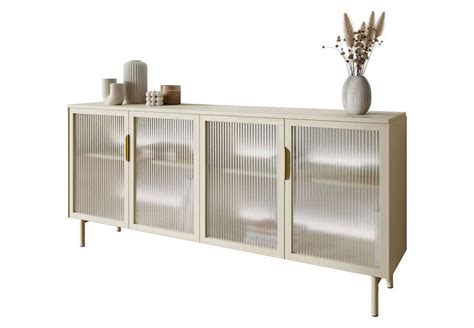Moderne Kommode mit Glastüren