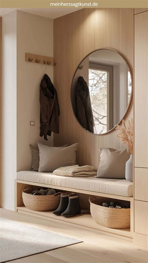 Funktionale Garderobe im Flur