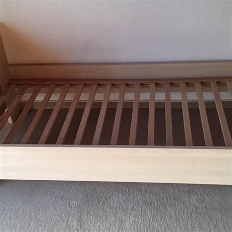 Illustration der 4-fachen Höhenverstellung des PAIDI Babybettes