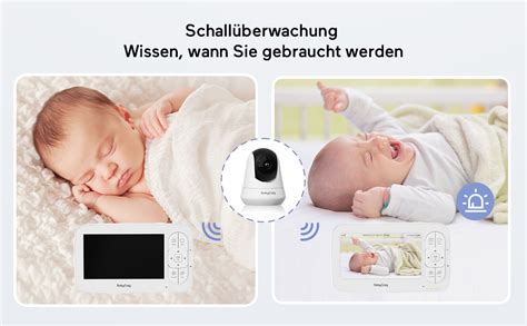Babyphone mit Kamera und Bildschirm