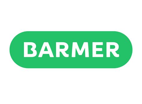 Logo der Barmer mit dem Slogan