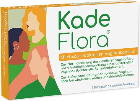 Illustration einer gesunden und einer gestörten Vaginalflora