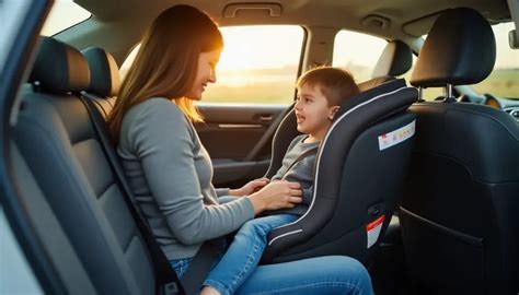 Schematische Darstellung der ISOFIX-Verankerungspunkte im Auto und am Kindersitz
