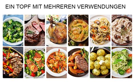 Collage aus verschiedenen Gerichten, die aus Babybreiresten zubereitet wurden.
