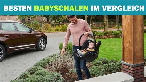 Collage aus den Top 5 leichten Babyschalen