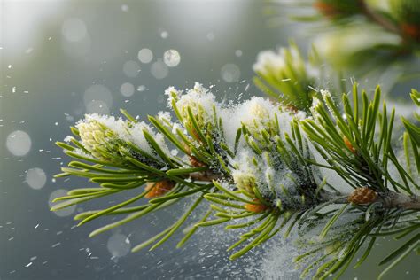 Gelber Fichtenpollen auf einer Autoscheibe