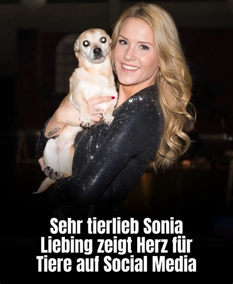 Sonia Liebing interagiert mit Fans auf Social Media