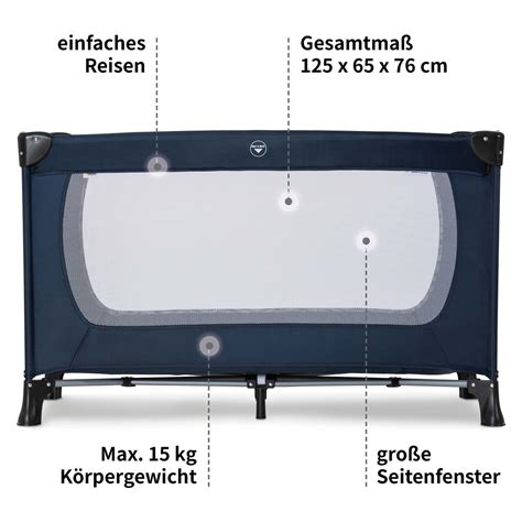 Hauck Dream N Play Plus, mit Fokus auf den seitlichen Ausstieg