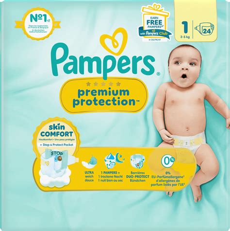 Schematische Darstellung der Saugfähigkeit und des Auslaufschutzes von Pampers Premium Protection Windeln