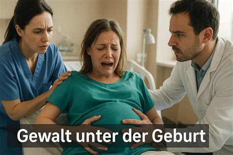 Illustration von medizinischem Personal, das eine Geburt überwacht.