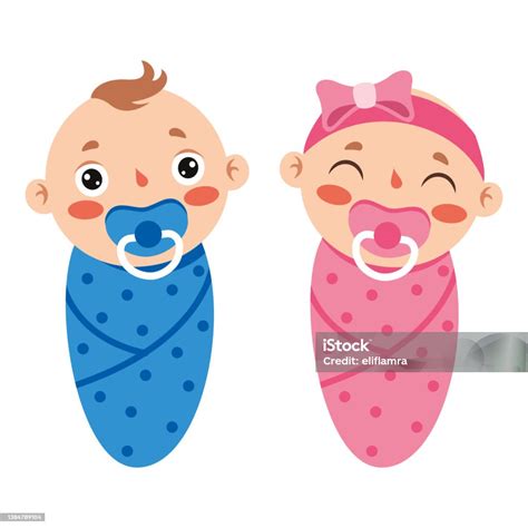 Illustration eines Babys, das über eine lustige Grimasse eines Elternteils lacht