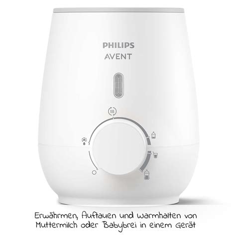 Vergleich verschiedener Flaschenmarken im Philips Avent Flaschenwärmer