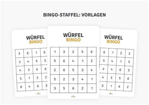 Infografik, die verschiedene Spielideen für Kinder darstellt, wie Bingo, Würfelspiele und ein Ballwurfspiel.