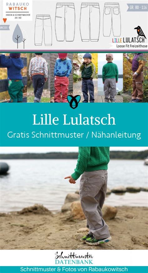 Schnittmuster für eine leichte Kindersommerhose