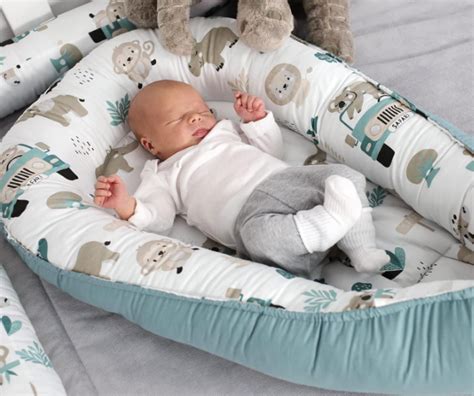 Beispiel für ein Babynest mit atmungsaktivem Mesh-Material