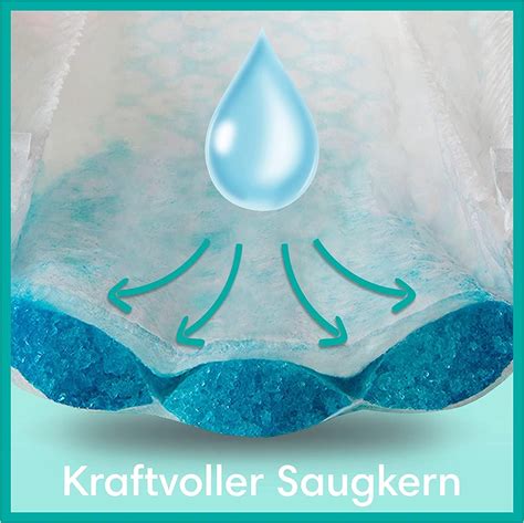 Detailansicht einer Einweg-Stilleinlage mit Saugkern