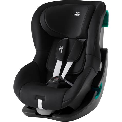 Illustration der einfachen Größenanpassung der Hosenträgergurte am Britax Römer KING PRO