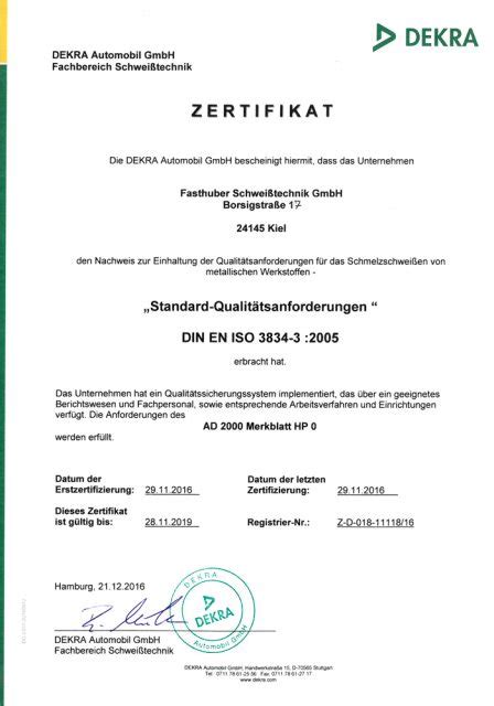 Zertifikat oder Siegel, das die Prüfung nach EN 1930:2011 und SLG-GS bestätigt.