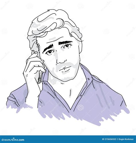 Illustration eines Wehensimulators mit einem besorgten Mann