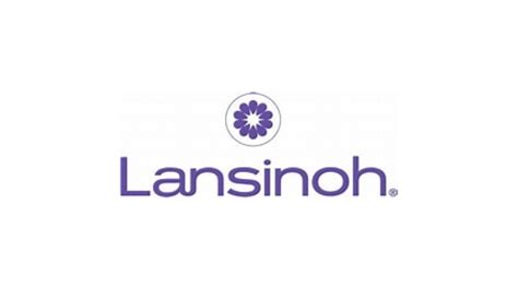 Illustration einer stillenden Mutter mit dem Lansinoh Logo