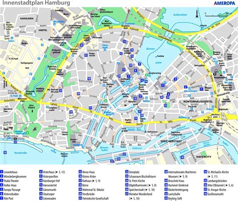 Eine Übersichtskarte von Hamburg mit Markierungen für Geburtshäuser und Hebammenpraxen