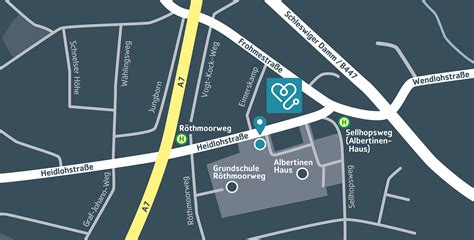Karte mit Standort der Praxis in Berlin-Charlottenburg