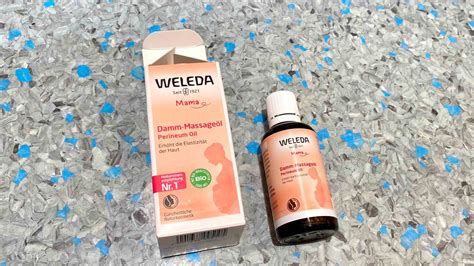 Verpackung des Weleda Damm-Massageöls