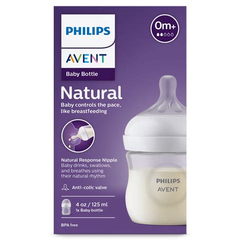 Darstellung der Philips Avent Natural Response Flaschensauger Größe 5 in ihrer Verpackung
