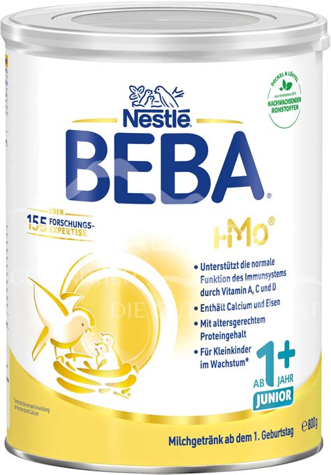 Vergleichstabelle der wichtigsten Inhaltsstoffe von Nestlé Beba und NAN