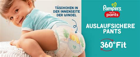 Grafik mit positiven Bewertungen für Pampers Pants