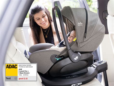 Detailansicht der Tri-Protect Kopfstütze und des Memoryschaums einer Joie Babyschale