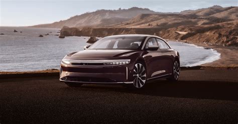 Lucid Air Grand Touring mit Fokus auf Aerodynamik