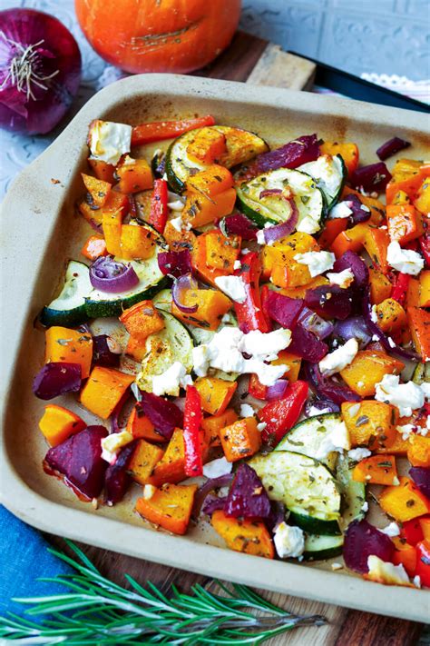 Schritt-für-Schritt-Darstellung der Zubereitung von Ofengemüse mit separater Garung der Komponenten