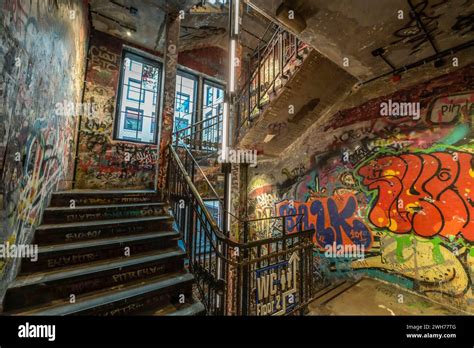 Graffiti im ehemaligen Gefängnis Comarca