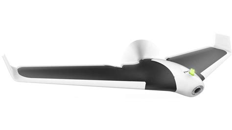 Detailaufnahme der Kameraeinheit der Parrot Disco Drone