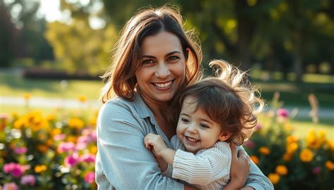 Leonie mit ihrem Sohn Tizian, die ihre neue Lebensphase als alleinerziehende Mutter beginnt