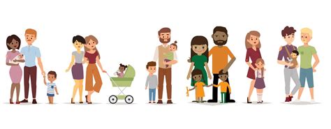 Symbolbild für verschiedene Familienkonstellationen