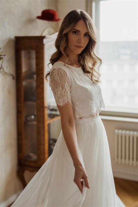 Beispiel für ein modernes Boho-Brautkleid