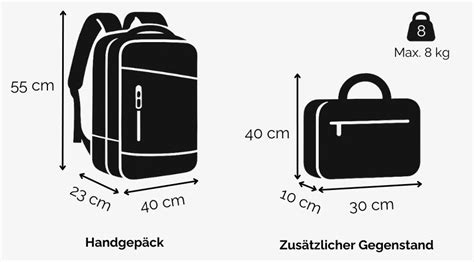 Illustration eines modernen Reisebuggys im zusammengeklappten Zustand, der als Handgepäck durchgeht