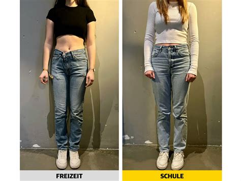 Beispiel für Teenager-Mode von s.Oliver: Modische Jeans und T-Shirts